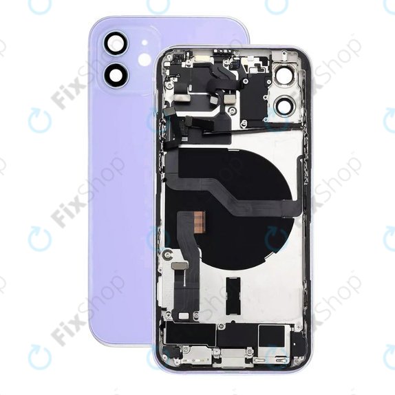 Apple iPhone 12 - Zadnje ohišje z majhnimi deli (Purple)