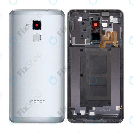 Huawei Honor 7 Lite Dual (NEM-L21) - Pokrov baterije + senzor prstnih odtisov (Silver)
