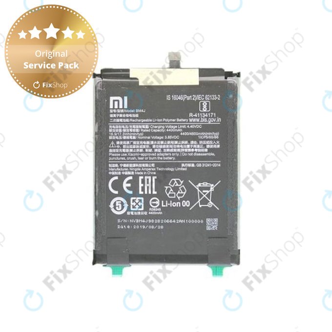 Xiaomi Redmi Note 8 Pro - Baterija BM4J 4500mAh - 46BM4JA030H8 Genuine Service Pack