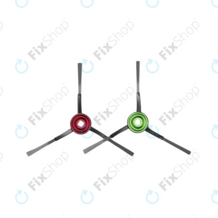 Ecovacs Deebot N-series, T-series, Ozmo-series, X-series - stranska krtača (Črna) - 2 kosa