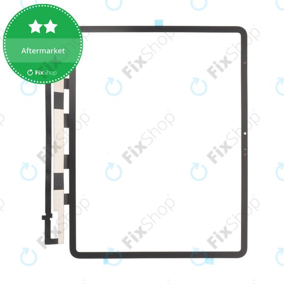 Steklo na dotik z lepilom za iPad Air 13 (2024), Black
