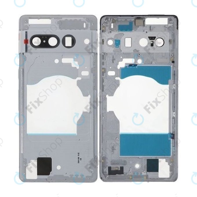 Google Pixel 7 Pro GP4BC GE2AE - Srednji okvir (Snow)