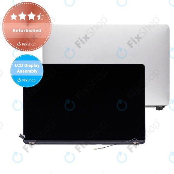 Apple MacBook Pro 15" A1398 (Mid 2012 - Early 2013) - LCD zaslon + sprednje steklo + ohišje Refurbished