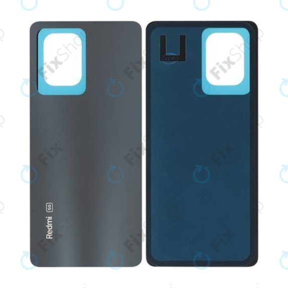 Xiaomi Redmi Note 12 Pro 5G - Pokrov baterije (Midnight Black) - 5600290M1600 Genuine Service Pack