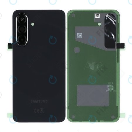 Samsung Galaxy A36 A366E - Pokrov baterije (Awesome Black) - GH82-36804A Genuine Service Pack
