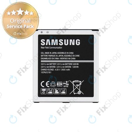Samsung Galaxy Core 2 G355F - Baterija EB-BG355BBE 2000mAh - GH43-04302A Genuine Service Pack