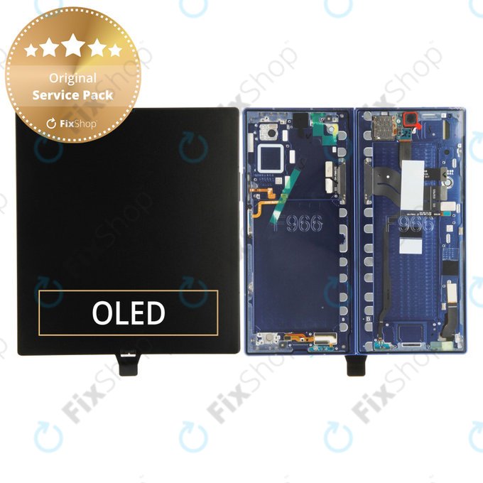 Samsung Galaxy Z Fold 7 F966B - LCD zaslon + steklo na dotik + okvir (Blue Shadow) - GH82-37548B Genuine Service Pack