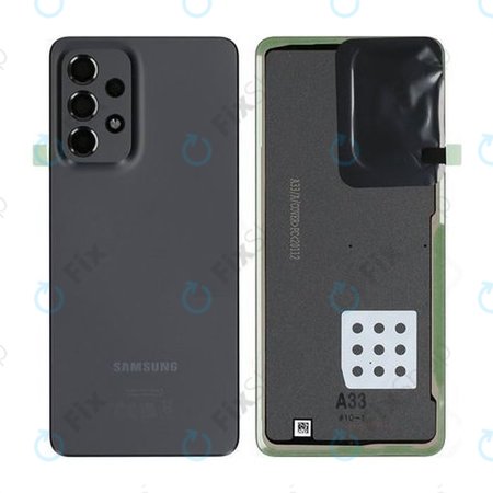 Samsung Galaxy A33 5G A336B - Pokrov baterije (Black) - GH82-28042A Genuine Service Pack