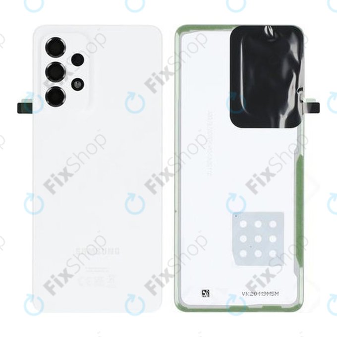 Samsung Galaxy A33 5G A336B - Pokrov baterije (Awesome White) - GH82-28042B Genuine Service Pack
