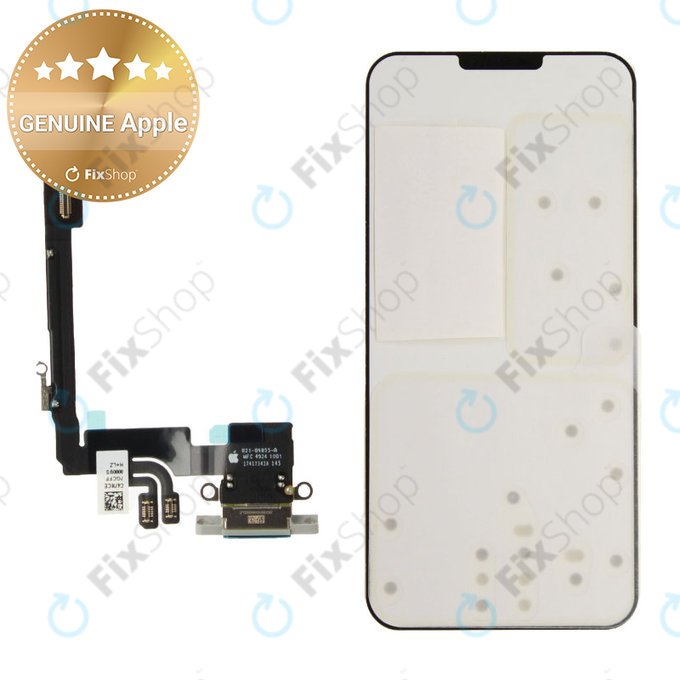 Priključek za polnjenje + Flex kabel za iPhone 16 Pro | White Titanium | 923-11089 | Genuine Apple