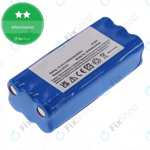 Ecovacs Dibea ZN101, K6, L6, Dirt Devil - Baterija 0606004 Ni-MH 14.4V 2500mAh