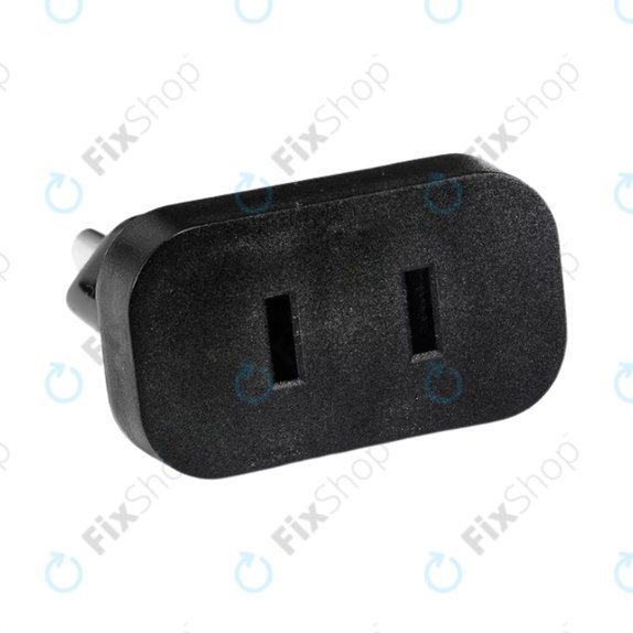 220V Napajalni adapter iz US v EU (Črni)