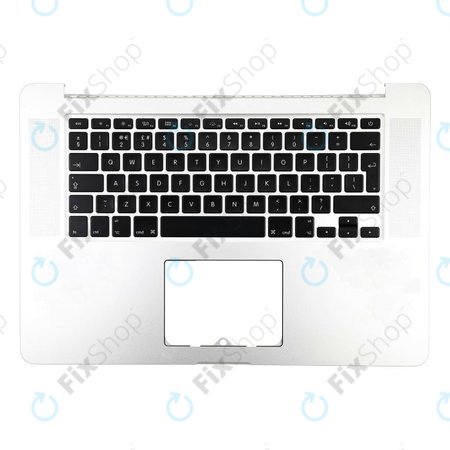 Apple MacBook Pro 15" A1398 (Late 2013 - Mid 2014) - Zgornji okvir tipkovnice + tipkovnica UK