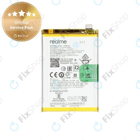 Realme 9i, 9 Pro - Baterija BLP911 5000mAh - 4200013 Genuine Service Pack