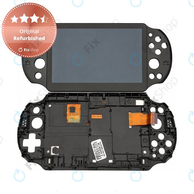 Sony Playstation Vita 1000 - LCD zaslon + steklo na dotik + okvir (Black) Refurbished