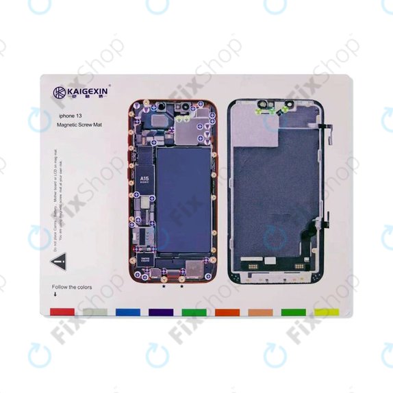 Magnetni organizator z vijaki s shemo (iPhone 13)