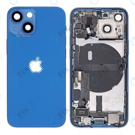 Apple iPhone 13 Mini - Zadnje ohišje z majhnimi deli (Blue)
