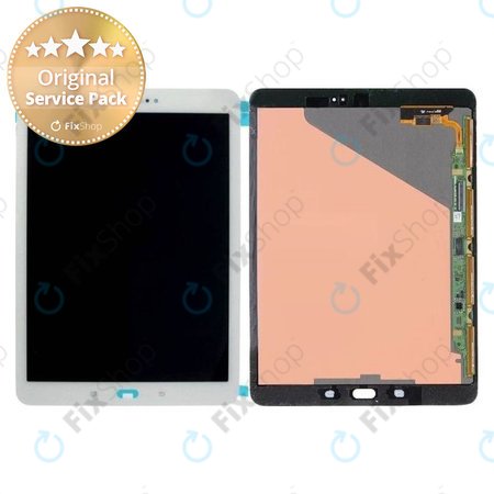 Samsung Galaxy Tab S2 9.7 T810, T815 - LCD zaslon + steklo na dotik (belo) - GH97-17729B Genuine Service Pack