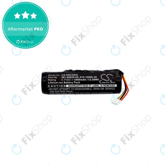 Garmin Alpha 100, DC50, GAA002, GAA003, GAA004, T5, TT10, TT15 - Baterija 010-10806-30, 010-11828-03, 361-00029-02 3400mAh HQ