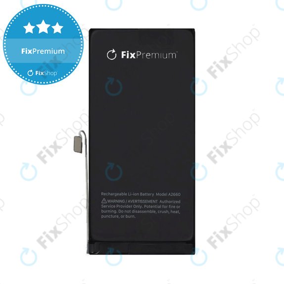 Baterija za iPhone 13 Mini, 2406mAh, A2660, FixPremium