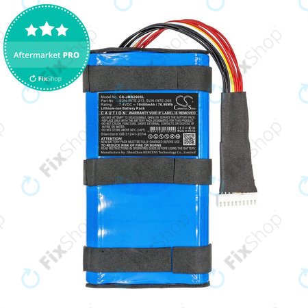 Baterija za JBL Boombox 2, 10400mAh, Li-Ion, 7.4V, SUN-INTE-213, HQ