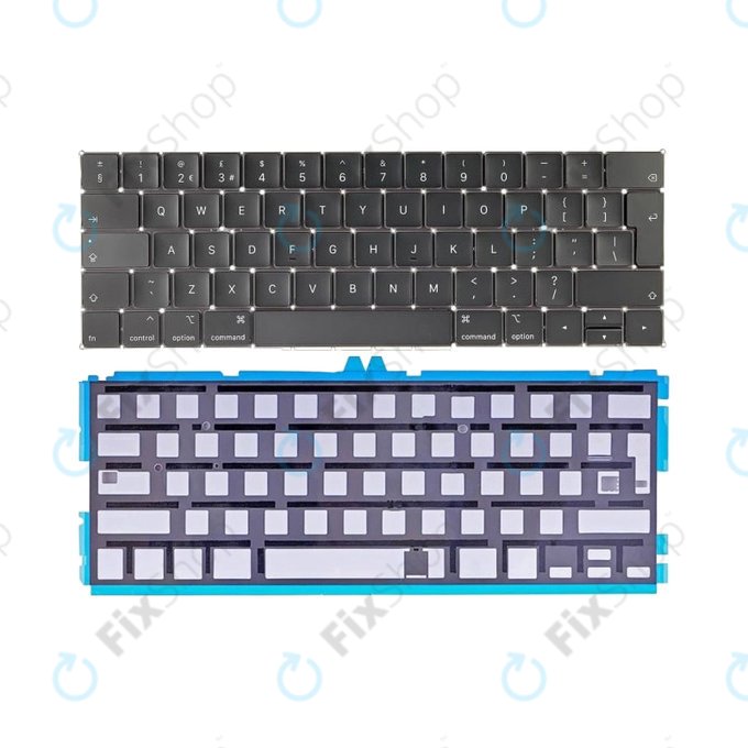 Apple MacBook Pro 13" A2159 (2019) - Tipkovnica + osvetlitev ozadja UK/EU