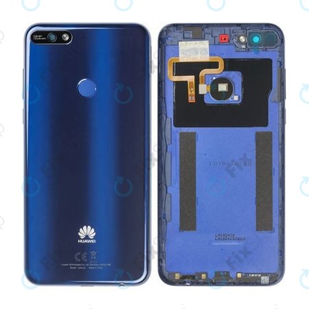 Huawei Y7 Prime (2018) - Pokrov baterije + steklo zadnje kamere (Blue) - 97070THH Genuine Service Pack