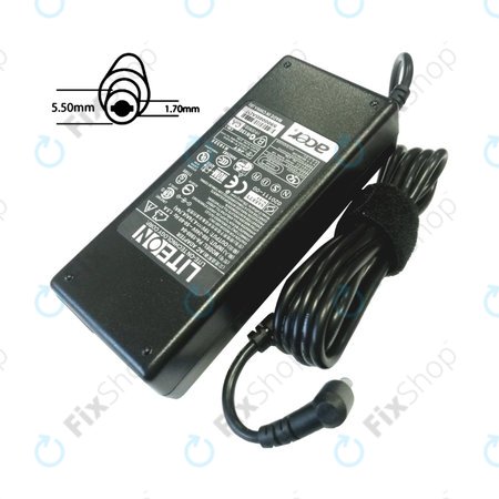 Polnilni adapter za Acer, 77011045, 90W, 19V, Genuine Service Pack