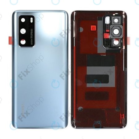Huawei P40 - Pokrov baterije (Silver Frost) - 02353MGF Genuine Service Pack