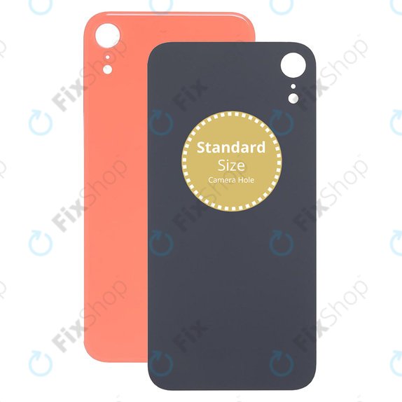 Apple iPhone XR - Steklo zadnjega ohišja (Coral)