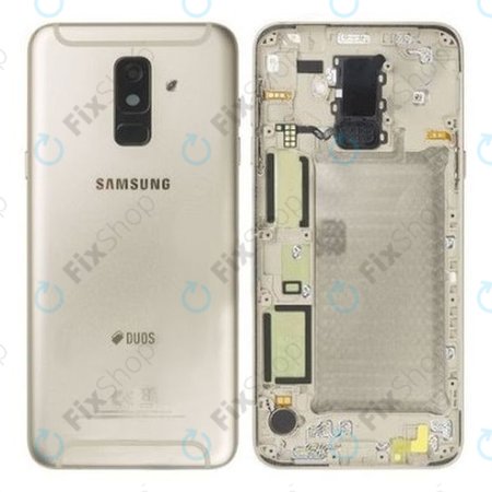 Samsung Galaxy A6 Plus A605 (2018) - Pokrov baterije (Gold) - GH82-16431D Genuine Service Pack