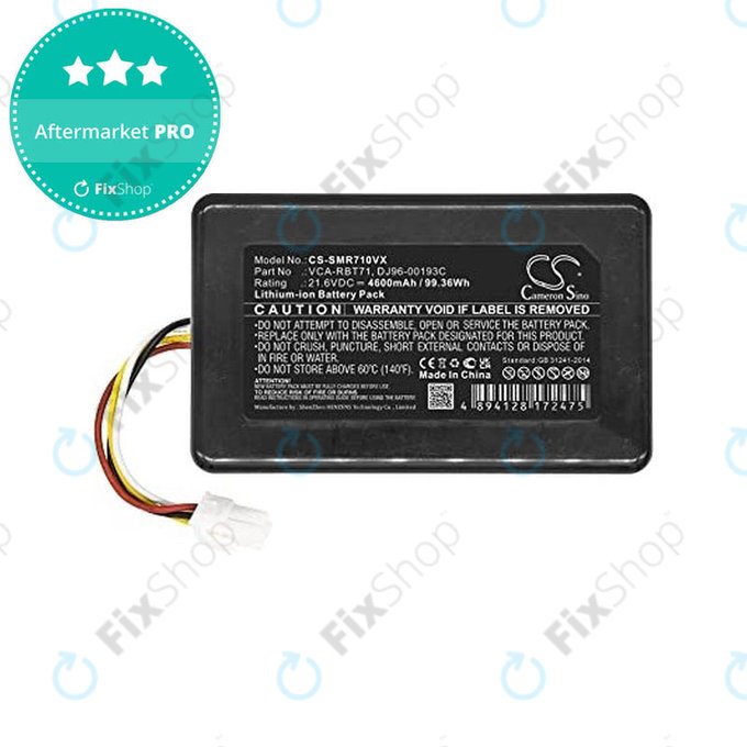 Samsung PowerBot R7040 - Baterija VCA-RBT71, DJ96-00193C, DJ96-00202A Li-Ion 21.6V 4600mAh HQ