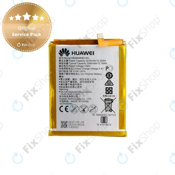 Huawei Honor 6X (BLN-L21) - Baterija HB386483ECW 3340mAh - 24022033 Genuine Service Pack