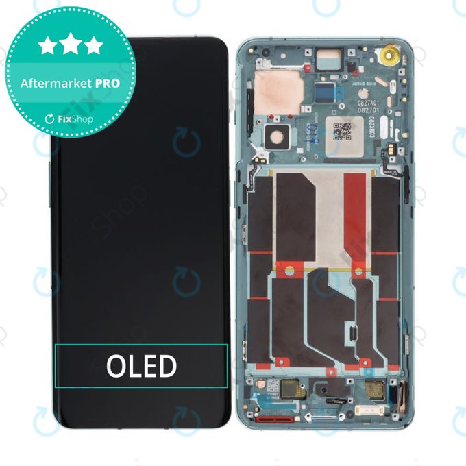 OnePlus 10 Pro NE2210 NE221 - LCD zaslon + steklo na dotik + okvir (Emerald Forest) OLED