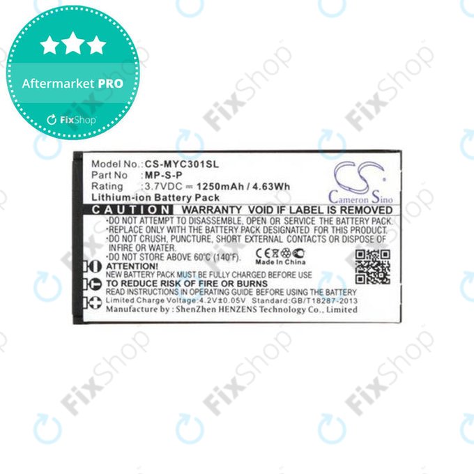 myPhone 3010 Classic - Baterija MP-S-P 1250mAh HQ