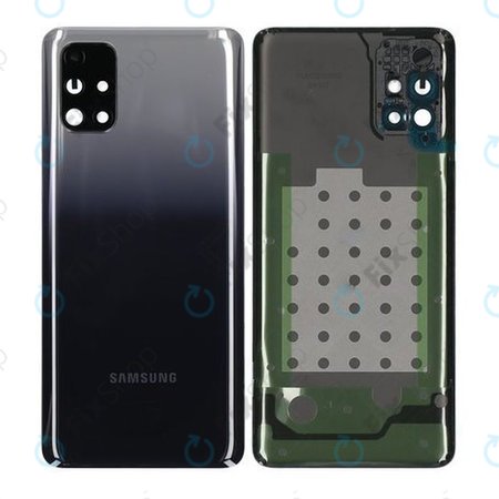 Samsung Galaxy M31s M317F - Pokrov baterije (Mirage Black) - GH82-23284A Genuine Service Pack