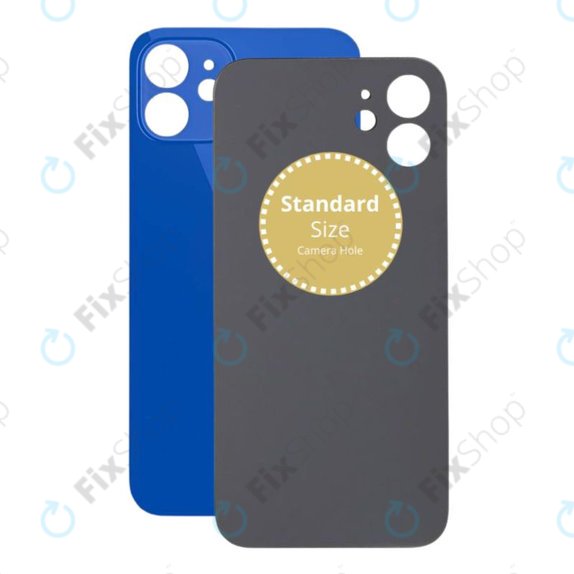Apple iPhone 12 - Steklo zadnjega ohišja (Blue)