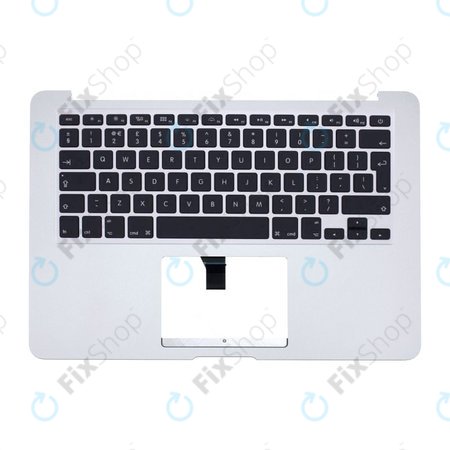 Apple MacBook Air 13" A1466 (Mid 2013 - Mid 2017) - Zgornji okvir tipkovnice + tipkovnica UK