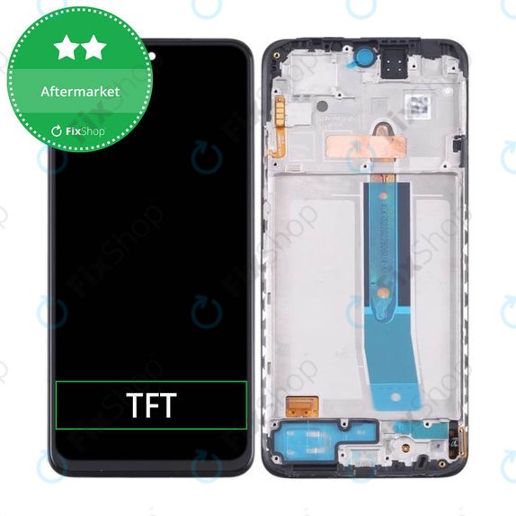 Xiaomi Redmi Note 11, 11S, Poco M4 Pro 4G - LCD zaslon + steklo na dotik + okvir (Graphite Grey) TFT