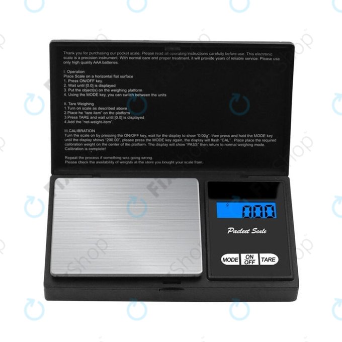 TFY MX-200 - Mini tehtnica 200 g/0,01 g