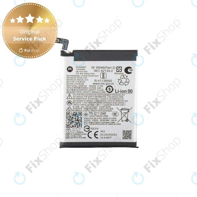 Motorola Razr 60 Ultra - Baterija RS35 3520mAh - SB18E50882 Genuine Service Pack