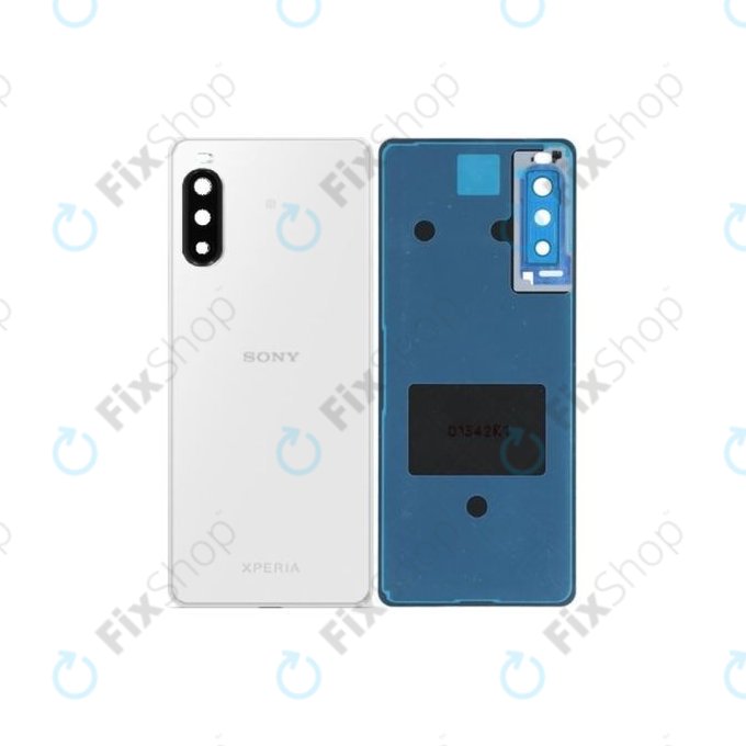 Sony Xperia 10 II - Pokrov baterije (White) - A5019528A Genuine Service Pack