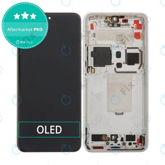 Xiaomi 15 Ultra 5G - LCD zaslon + steklo na dotik + okvir (White) OLED