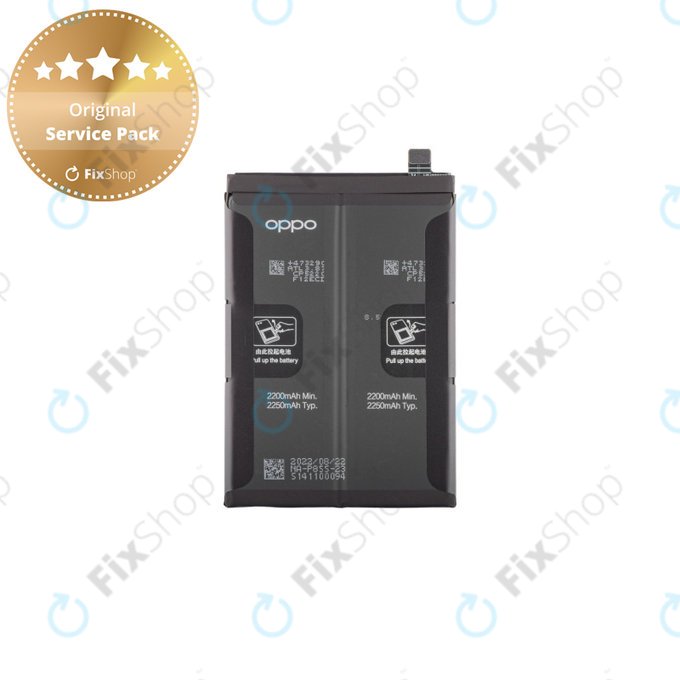 Baterije za Oppo Reno 7 5G, Find X5 Lite, 4500mAh, 4909886, Genuine Service Pack