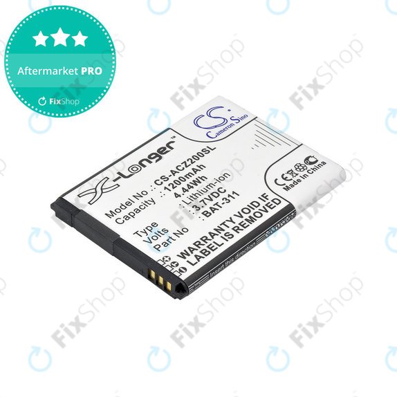 Baterija za Acer Liquid Z200, BAT-311, Li-ion, 3.7V, 1200mAh, HQ