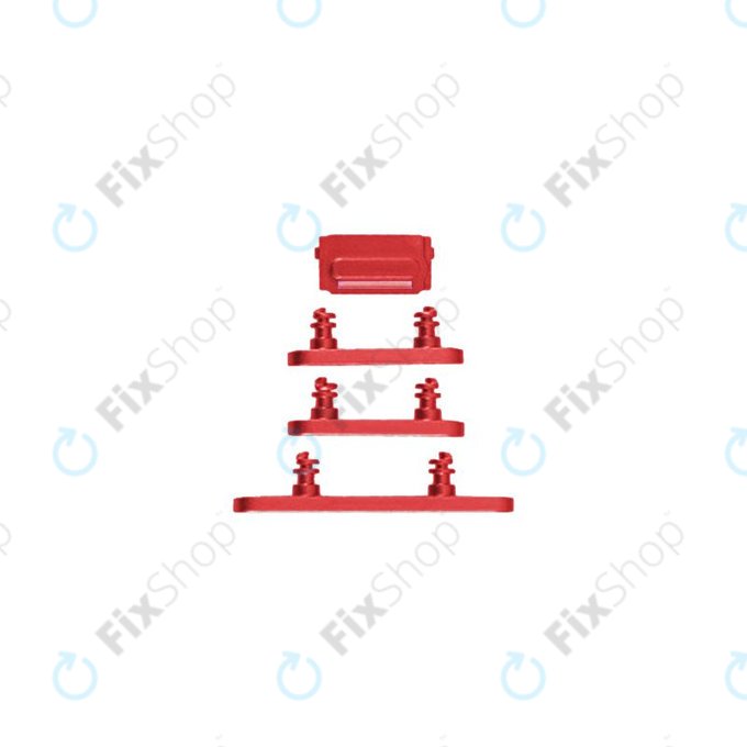 Apple iPhone 14 Plus - Stranski gumbi (Red)