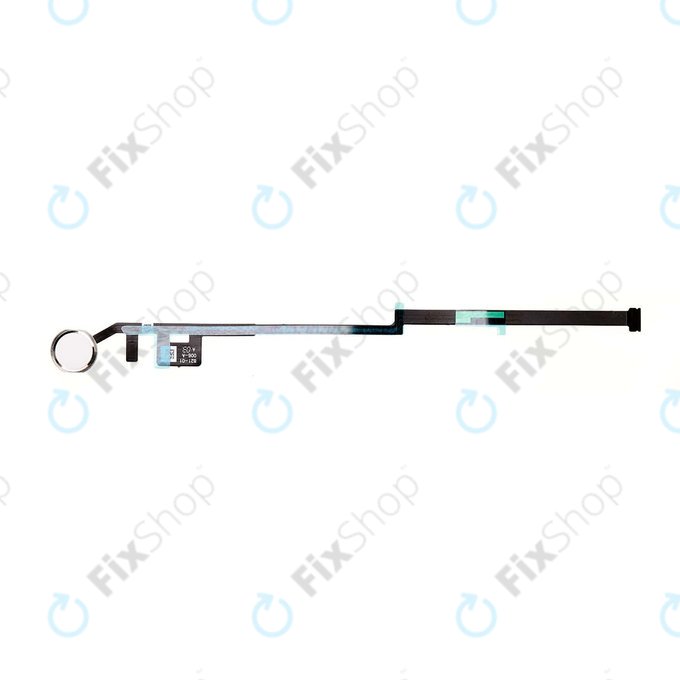 Apple iPad (7th Gen 2019, 8th Gen 2020, 9th Gen 2021) - Gumb Domov + Flex kabel (Silver)