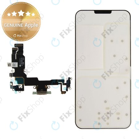 Priključek za polnjenje + Flex kabel za iPhone 15 | Green | 923-09764 | Genuine Apple