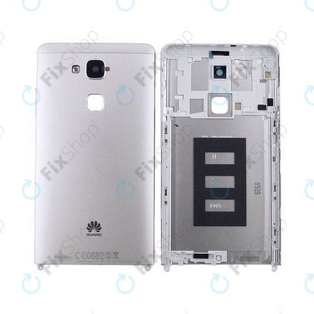 Huawei Mate 7 - Pokrov baterije (Moonlight Silver) - 02350BXV Genuine Service Pack