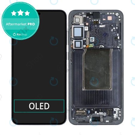 Samsung Galaxy S25 Plus - LCD zaslon + steklo na dotik + okvir (Blueblack) OLED